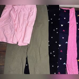 Kid’s Leggings Bundle Size 8 Gap and H&M 7 pairs total